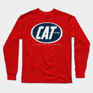 1960s Civil Air Transport Aviation Long Sleeve T-Shirt